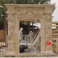 large stone main carving entrance door surround